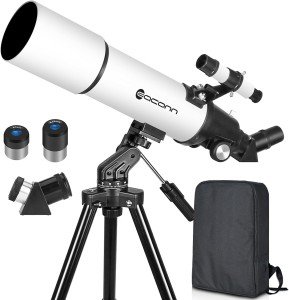 80mm Refractor Telescope for Beginner Astronomy