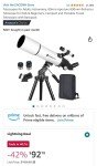 Eaconn Beginner-Friendly Astronomy Telescope