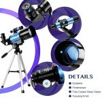 300mm Beginner Telescope for Star and Moon Viewing
