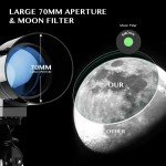 300mm Beginner Telescope for Star and Moon Viewing