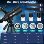 NACATIN Portable 70mm Telescope for Beginners