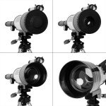 HD Telescope for Beginners: Stars, Moon, Space Viewing