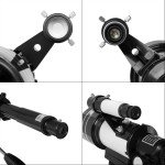 HD Telescope for Beginners: Stars, Moon, Space Viewing