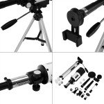 HD Telescope for Beginners: Stars, Moon, Space Viewing