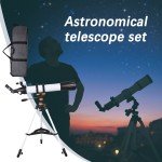800mm Astronomical Telescope 240X with Phone Adapter for Beginner Moon Watching