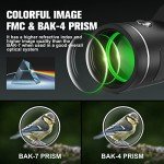 40x60 Monocular Telescope with Smartphone Adapter