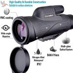 Starboosa 12x50 HD Monocular with Smartphone Holder