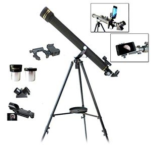 Galileo 800mm Refractor Telescope with Smartphone Adapter