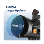 MEEZAA 150EQ Reflector Telescope for Beginners
