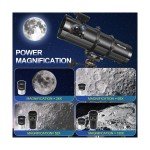 MEEZAA 150EQ Reflector Telescope for Beginners