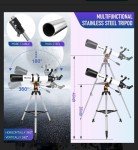 MEEZAA High-Powered Telescope for Beginners