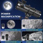MEEZAA 150 EQ Reflector Telescope for Beginners