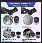 MEEZAA High-Powered Telescope for Beginners