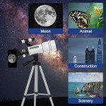 ToyerBee 70mm Beginner Telescope with Phone Adapter