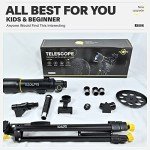 Koolpte 70mm Portable Refracting Telescope for Beginners