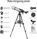 Galaxeyes 90mm Telescope with Stargazing App