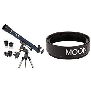 Celestron AstroMaster 90EQ Beginner's Telescope Bundle