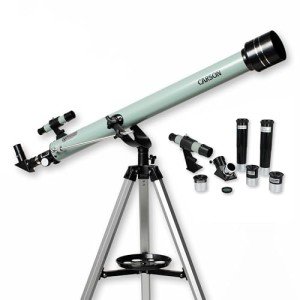 Carson Stara 60AZ Refractor Telescope for Everyone