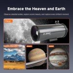 SVBONY MK90 Maksutov-Cassegrain Telescope for Beginners