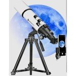 80mm Aperture 600mm Refractor Telescope for Beginners