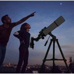 80mm Aperture 600mm Refractor Telescope for Beginners