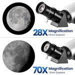 ESSLNB 80mm Beginner Telescope with Phone Adapter