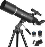 EACONN 80mm Portable Astronomy Telescope