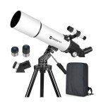 80mm Refractor Telescope for Beginner Astronomers