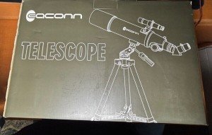 80mm Aperture Refractor Telescope with Backpack