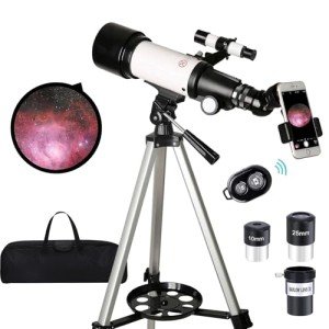 Beginner-Friendly 70mm Travel Telescope for Astronomers
