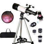 Beginner-Friendly 70mm Travel Telescope for Astronomers
