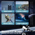 Beginner-Friendly 70mm Travel Telescope for Astronomers