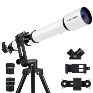 90mm Refractor Telescope with Phone Adapter