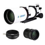 SVBONY SV550 80mm Triplet Refractor Telescope Bundle