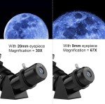 80mm 600mm Refractor Telescope for Beginners
