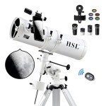 HSL 150EQ Reflector Telescope with Filters & Barlow Lens