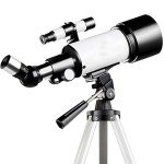 Beginner's Reflector Telescope with Adjustable Tripod
