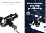 Artnery 70076 Reflector Telescope with Stand