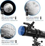 HSL 150EQ High-Power Reflector Telescope for Beginners