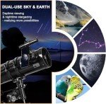 HSL 150EQ High-Power Reflector Telescope for Beginners