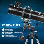 AOMEKIE 130EQ Reflector Telescope for Beginners