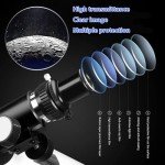 Beginner-Friendly 76mm Reflector Telescope with Accessories