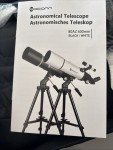 80mm Refractor Telescope for Beginners Astronomy