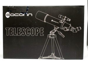 Eaconn 80mm Portable Refractor Telescope for Beginners