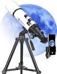 80mm Refractor Telescope for Beginners in Astronomy