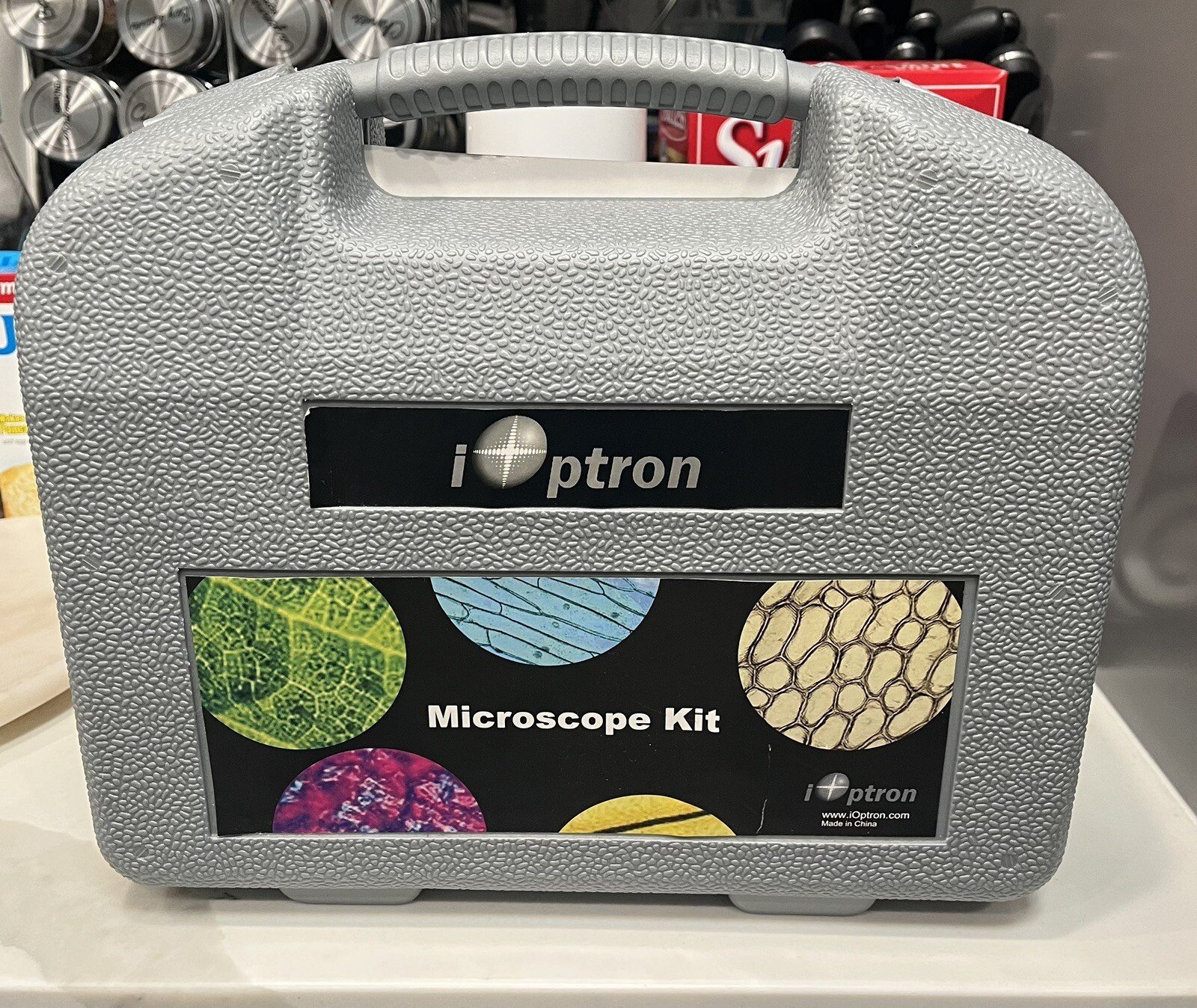 IOPTRON Kids Microscope Learning Kit Set