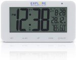 Explore Scientific Radio-Controlled Alarm Clock