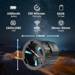 WiFi Eyepiece Camera with 1080P HD Display