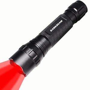 Rechargeable Red Light Flashlight for Astrophotography