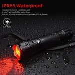 Rechargeable Red Light Flashlight for Astrophotography